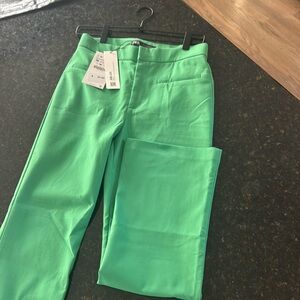 New with tags ZARA green pants